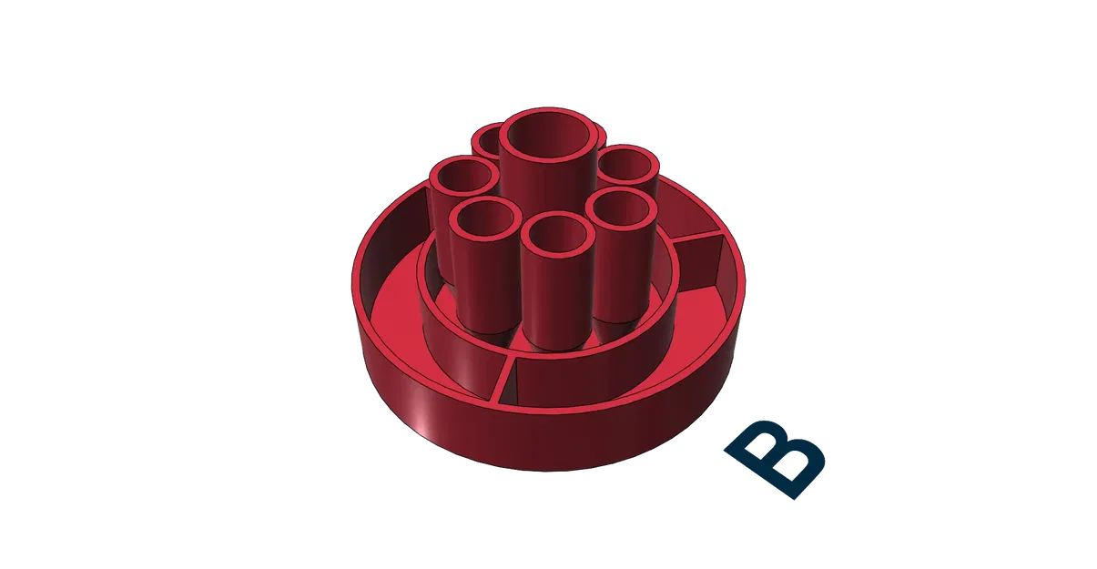 Giá đỡ bút chì dễ in không cần hỗ trợ - Image 2