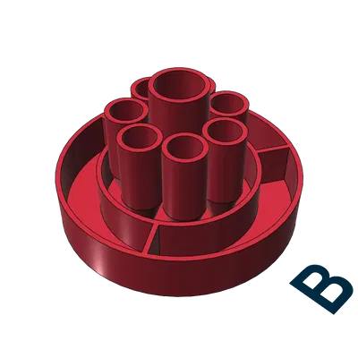 Giá đỡ bút chì dễ in không cần hỗ trợ