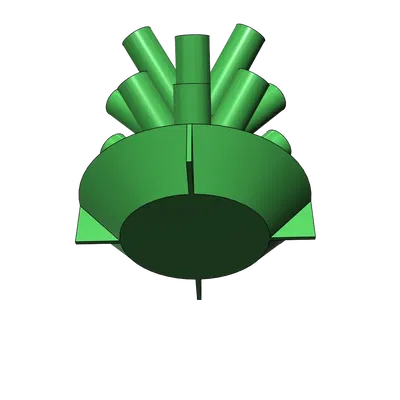 Giá đỡ bút chì và bút bi dễ in không cần hỗ trợ