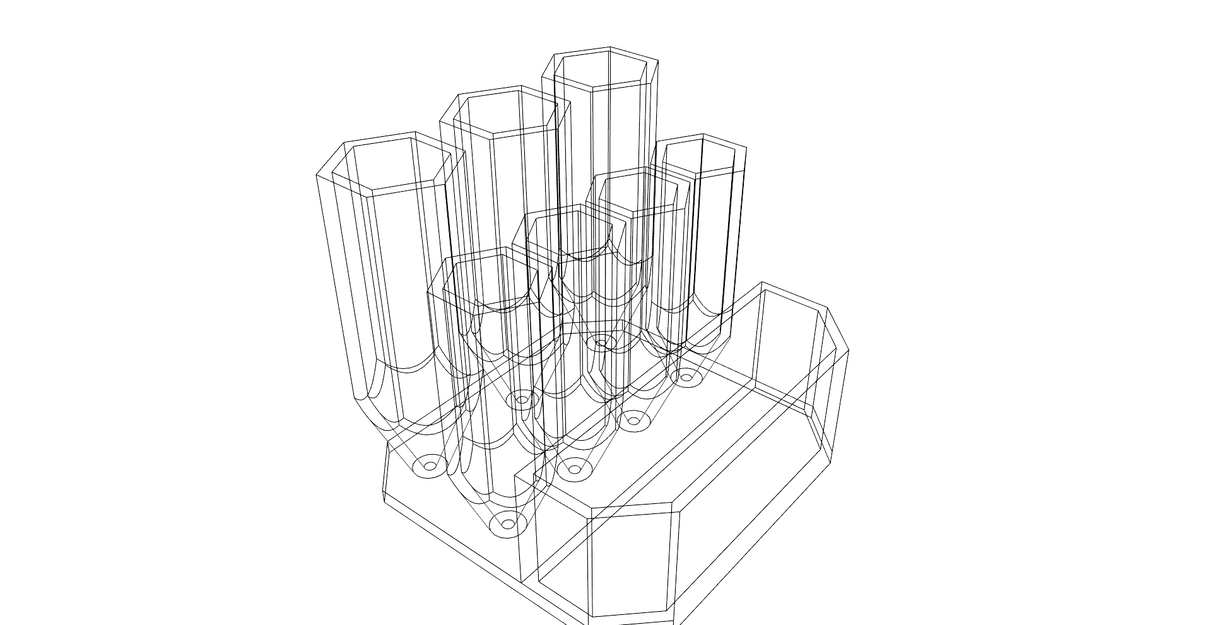 Giá đỡ bút chì dễ in không cần hỗ trợ - Image 10