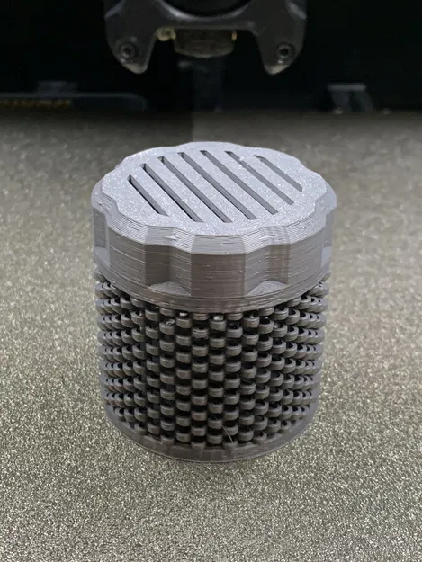 Bình chứa hút ẩm in kiểu giỏ cho cuộn filament - Image 1