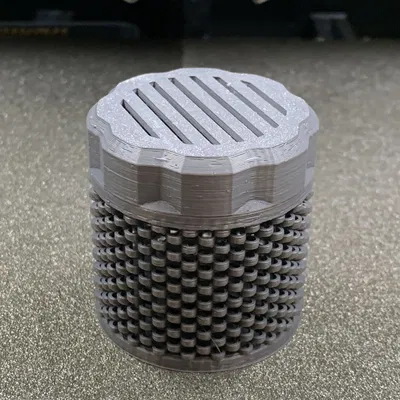 Bình chứa hút ẩm in kiểu giỏ cho cuộn filament