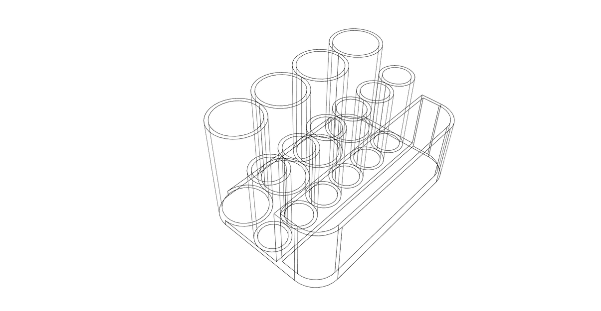Giá đỡ bút chì dễ in không cần hỗ trợ - Image 10