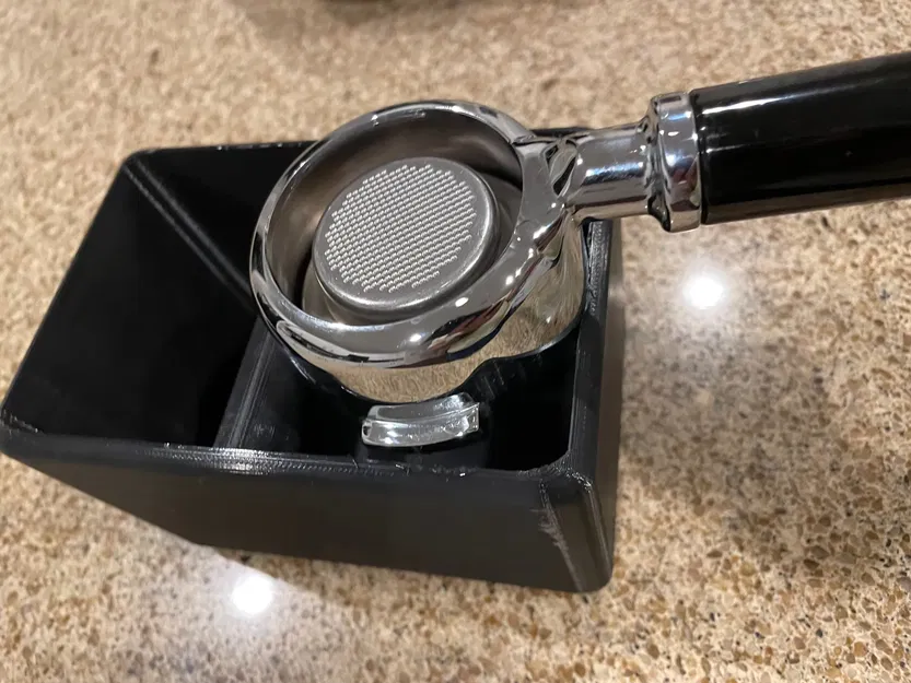 Hộp gõ cà phê espresso cho portafilter - Image 1