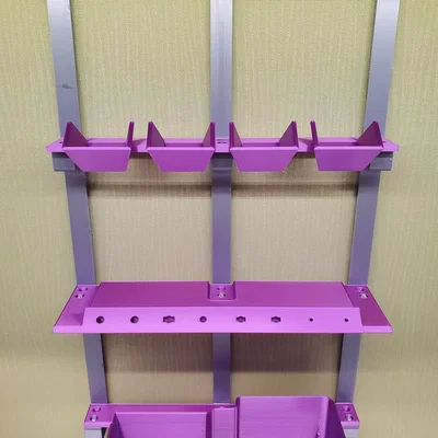 Giá đỡ dụng cụ văn phòng đa năng cho kệ sách