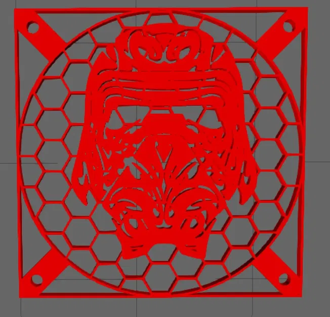 Lưới quạt 120mm phong cách Star Wars - Image 1