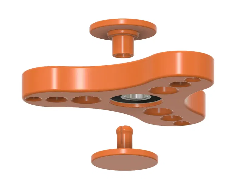 Đồ chơi quay tay fidget spinner tùy chỉnh đơn giản - Image 1