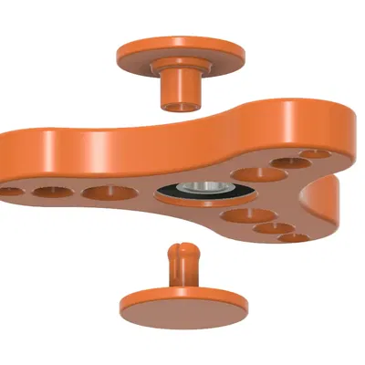 Đồ chơi quay tay fidget spinner tùy chỉnh đơn giản