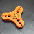 Đồ chơi quay tay fidget spinner tùy chỉnh đơn giản - Thumbnail 3