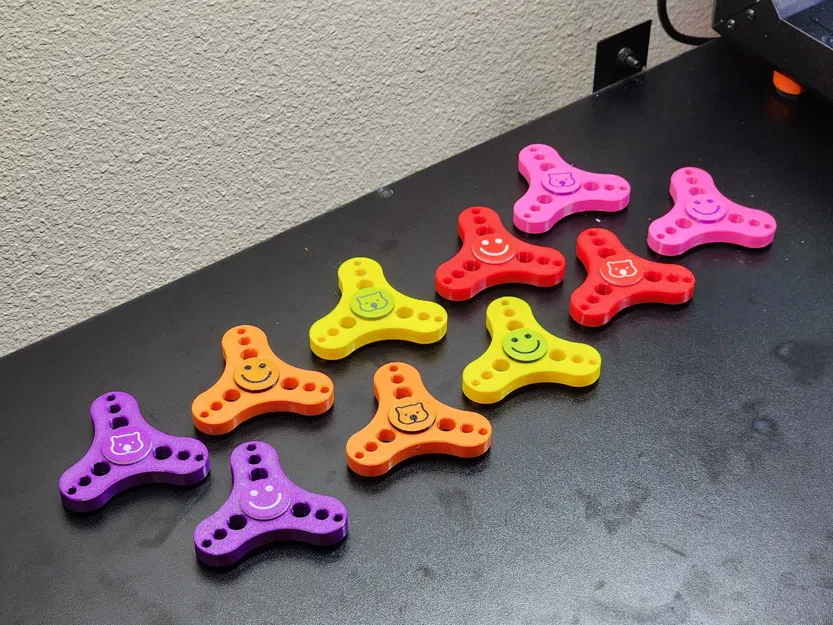 Đồ chơi quay tay fidget spinner tùy chỉnh đơn giản - Image 5