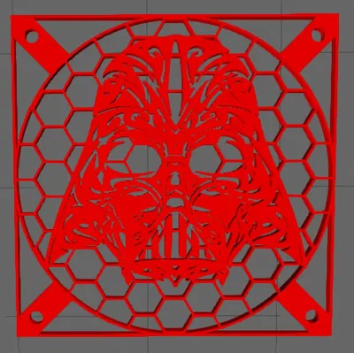 Lưới quạt 120mm cho Darth Vader