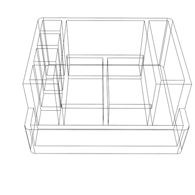 Giá đỡ bút và điện thoại cho bàn làm việc dễ in