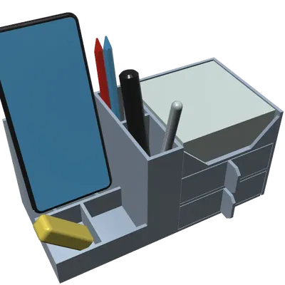 Giá đỡ bút và điện thoại cho bàn làm việc có ngăn kéo