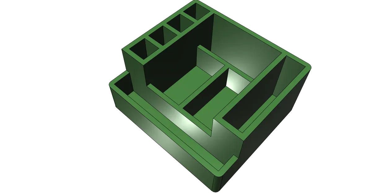 Giá đỡ bút và điện thoại cho bàn làm việc dễ in - Image 9