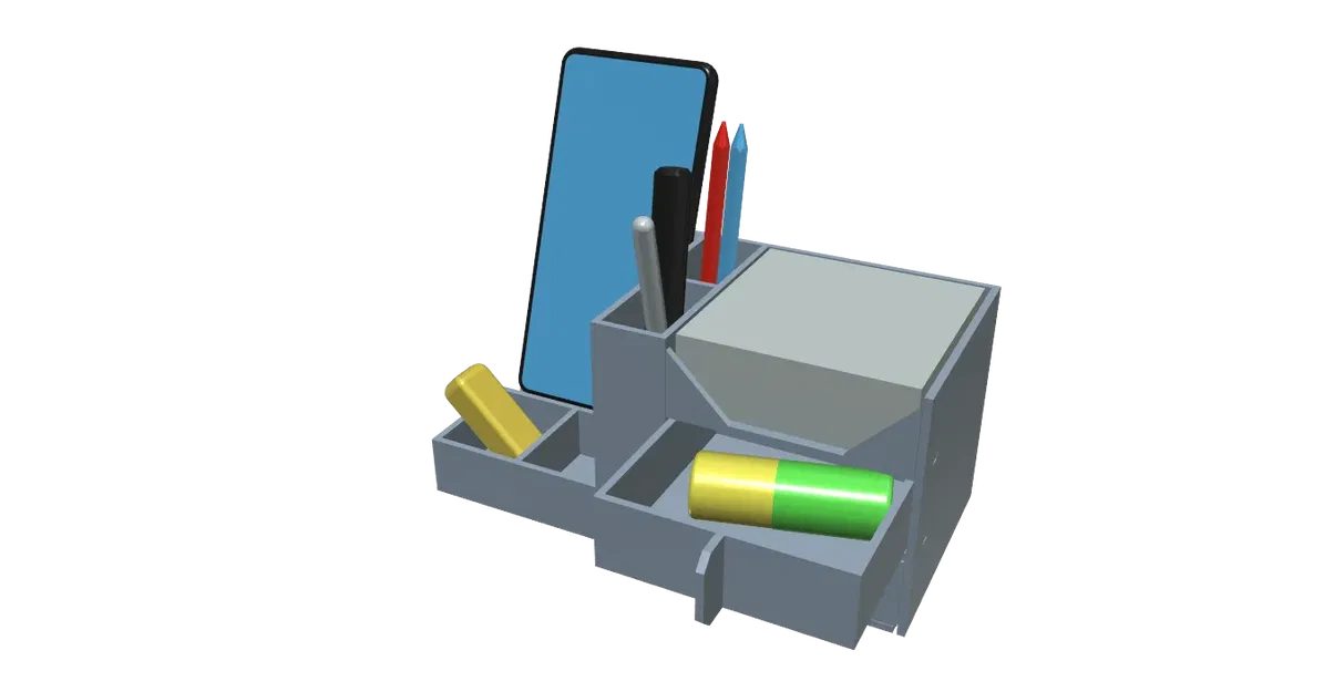 Giá đỡ bút và điện thoại cho bàn làm việc có ngăn kéo - Image 14