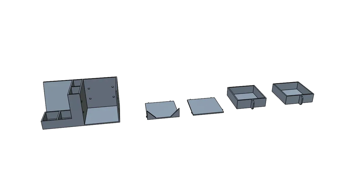 Giá đỡ bút và điện thoại cho bàn làm việc có ngăn kéo - Image 21