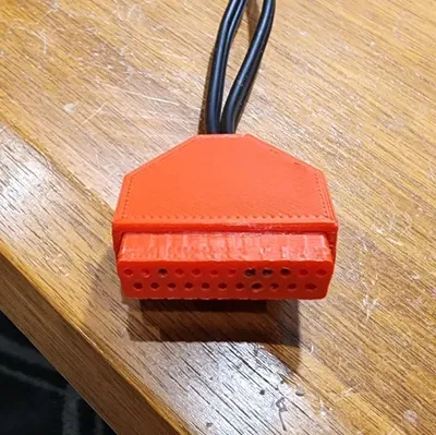 Kết nối video DB23 cho Amiga với đầu nối JST XH