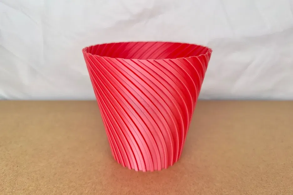 Bình hoa xoắn ốc 01 - Image 1