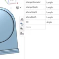 Giá đỡ điện thoại tùy chỉnh cho sạc không dây - Thumbnail 2