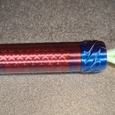 Bình chứa hình trụ có ren EDC đeo cổ