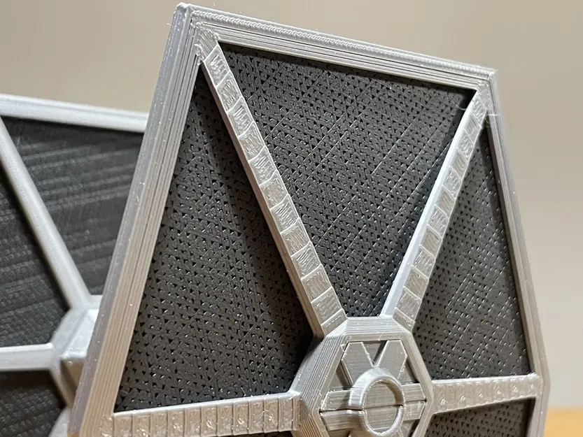 Mô hình Tie Fighter Star Wars in 3D cho người hâm mộ - Image 6