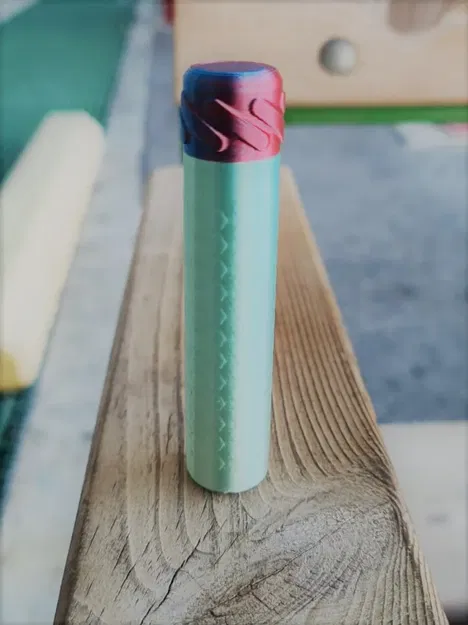 Bình chứa hình trụ có ren EDC đeo cổ - Image 5