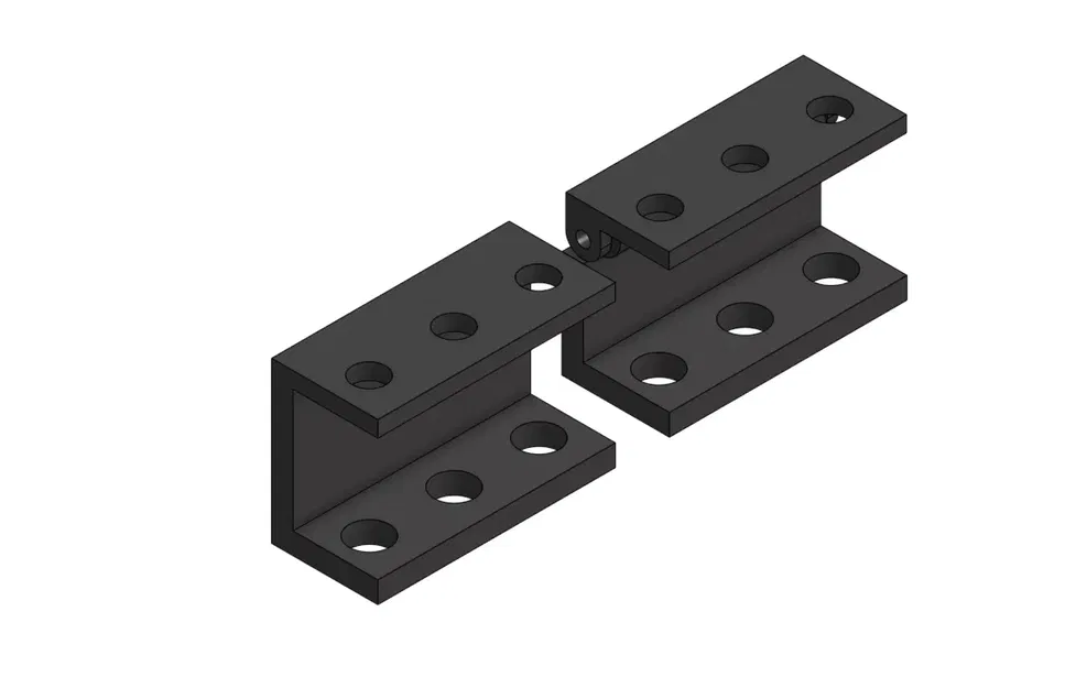 Bản lề 1U cho bảng điều khiển nối mạng - Image 1