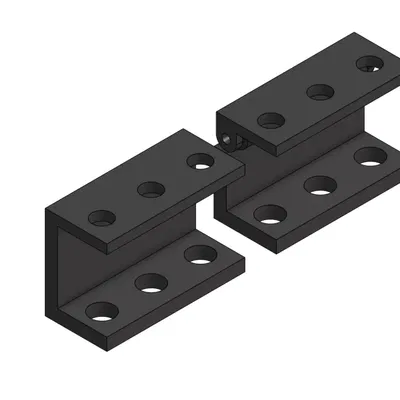 Bản lề 1U cho bảng điều khiển nối mạng