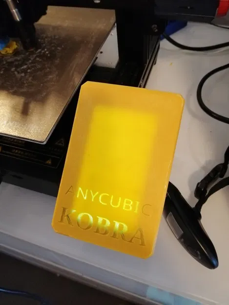 Bảo vệ màn hình Anycubic Kobra với thiết kế trong suốt nhẹ - Image 1