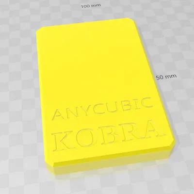 Bảo vệ màn hình Anycubic Kobra với thiết kế trong suốt nhẹ