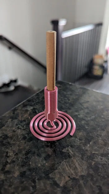 Giá đỡ bút chì xoắn ốc độc đáo cho bàn làm việc - Image 3