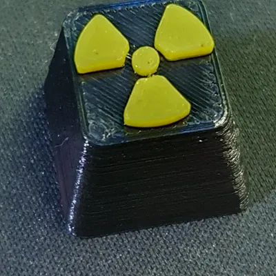 Núm phím phát quang màu đen và vàng cho bàn phím