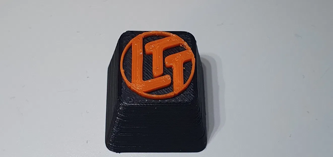 Núm phím Ltt LinusTechTips in màu Đen và Cam - Image 1