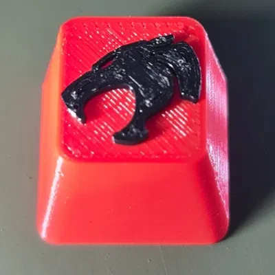 Núm phím ThunderCats in màu Đỏ và Đen