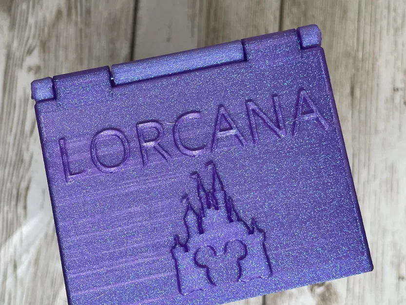 Hộp đựng bài Lorcana có bản lề và nam châm - Image 2