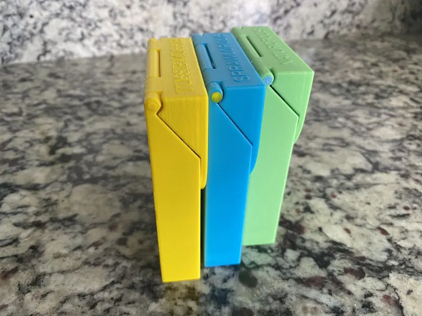 Hộp bài có bản lề - Button Shy, MTG - Image 3