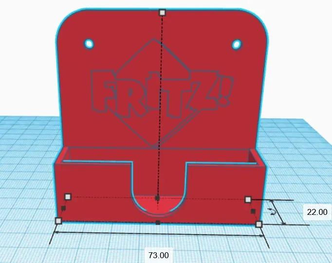Giá đỡ treo tường cho công tắc FRITZ!DECT 440 - Image 3