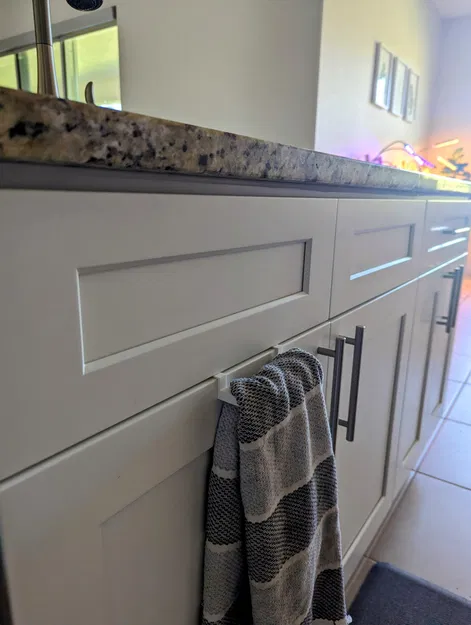 Giá treo khăn bếp tiện lợi dưới chậu rửa - Image 1