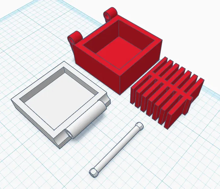 Hộp đựng bông tai với ngăn thẻ SD mini - Image 3