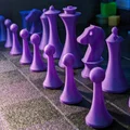 Bộ cờ vua in 3D kích thước 16"x16" với bàn cờ và quân cờ - Thumbnail 3