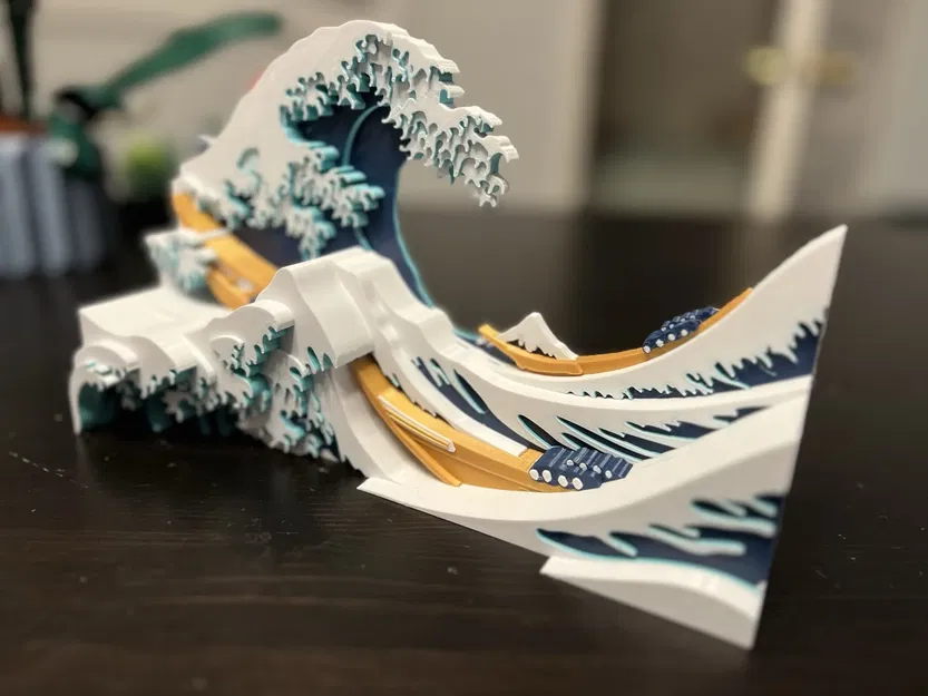 Sóng Lớn Kanagawa - Phiên bản Nhiều Màu cho AMS - Image 3