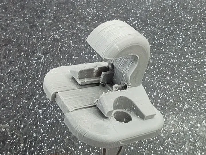 Kẹp chắn nắng Audi A4 B6 cho máy in 3D - Image 1