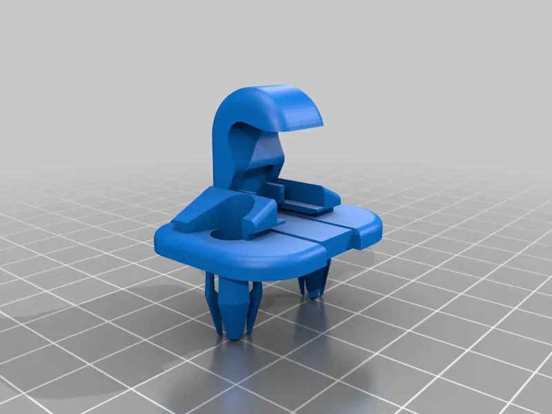 Kẹp chắn nắng Audi A4 B6 cho máy in 3D - Image 2