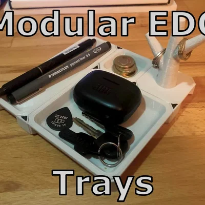 Khay EDC mô-đun để tổ chức đồ dùng cá nhân