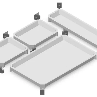 Khay EDC mô-đun để tổ chức đồ dùng cá nhân