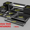 Containers bàn làm việc mô-đun - Parametric - Thumbnail 3