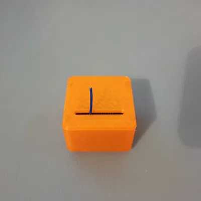 Thùng đựng dây Gridfinity 1x1x4 cho dây 5M