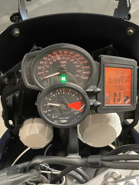 Nắp đèn pha LED cho BMW F800GS 2008-2012 - Image 1