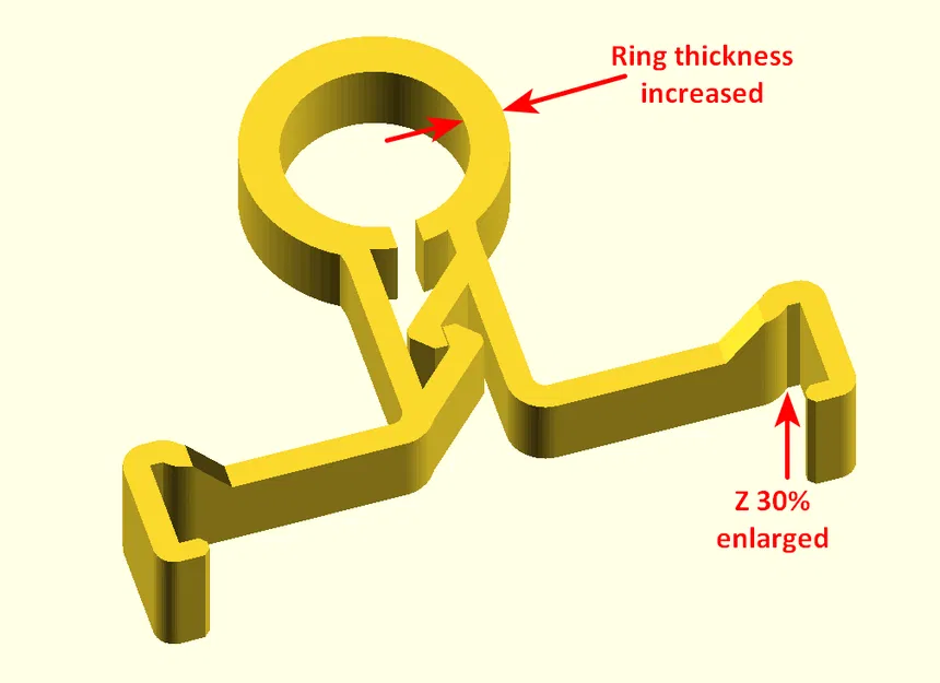 Kẹp cáp extruder tăng cường cho Prusa i3 mk3s - Image 2