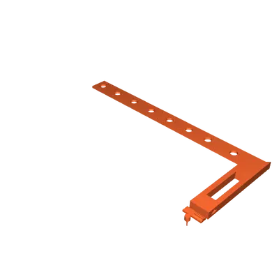 Giá đỡ góc bằng thanh góc thiết kế hiện đại